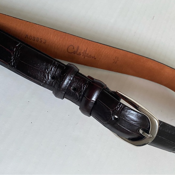 Cole Haan Other - Cole Haan Brown Leather Belt – Size 38